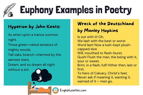 Euphony Poetry Definition and the Subtleties of Its Beauty